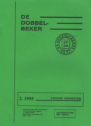 Kaft van De Dobbelbeker 1995.2